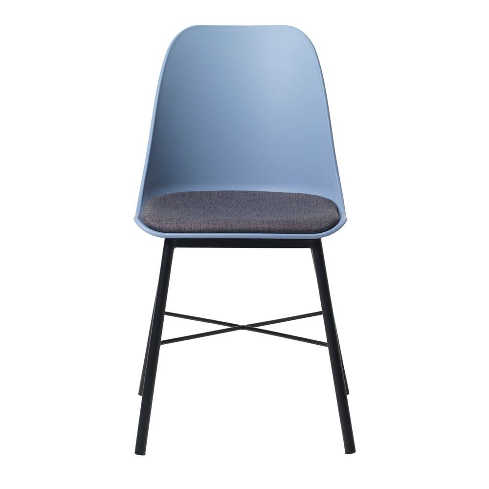Súprava 2 modro-sivých stoličiek Unique Furniture Whistler - Bonami.sk