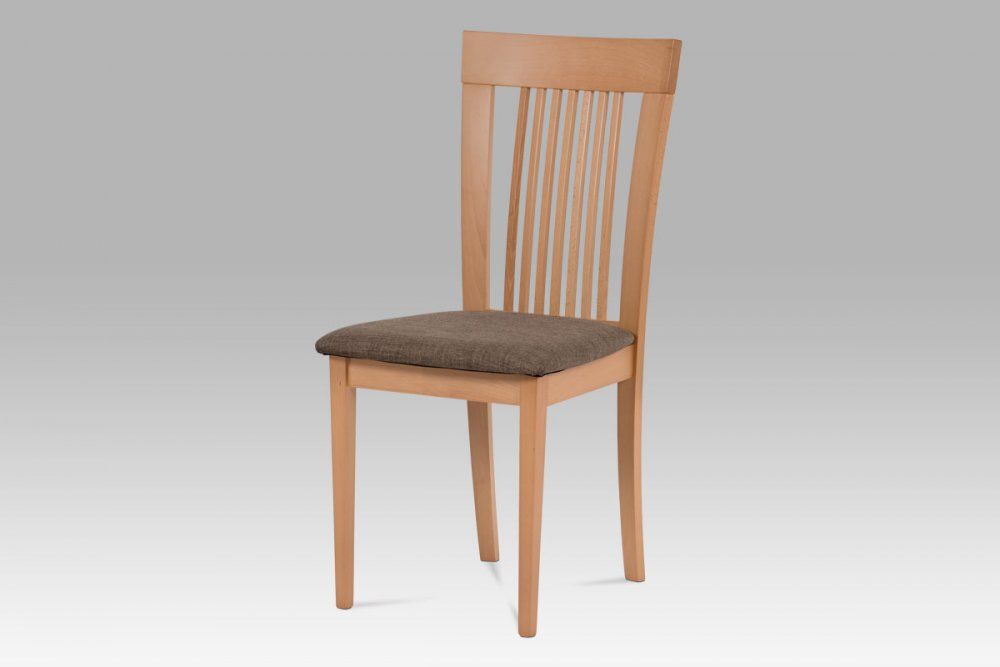 Jedálenská stolička BC-3940 látka / drevo Autronic Buk - dekorhome.sk