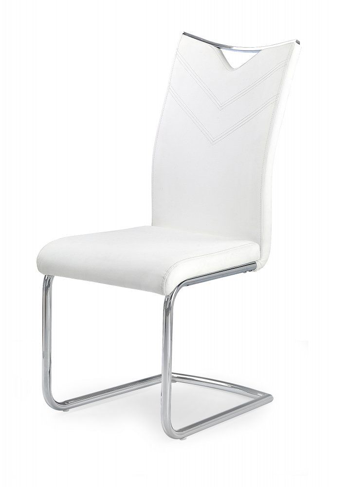 Jedálenská stolička K224 Halmar Biela - dekorhome.sk