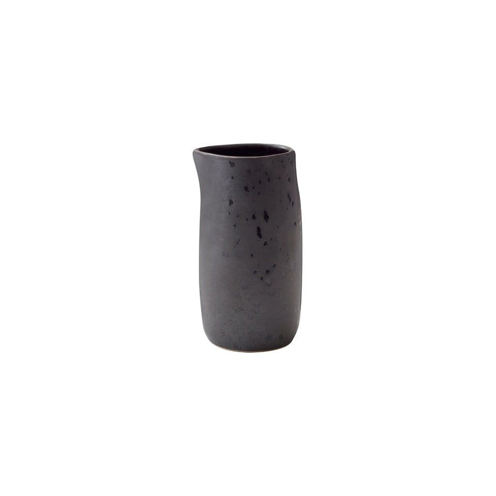 Čierny kameninový džbán na mlieko Bitz Basics Black, 0,2l - Bonami.sk