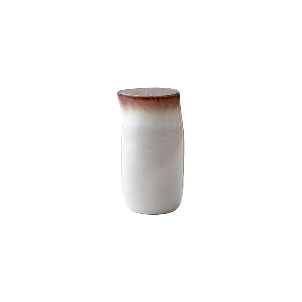 Krémovobiely kameninový džbán na mlieko Bitz Basics Cream, 0,2 l - Bonami.sk