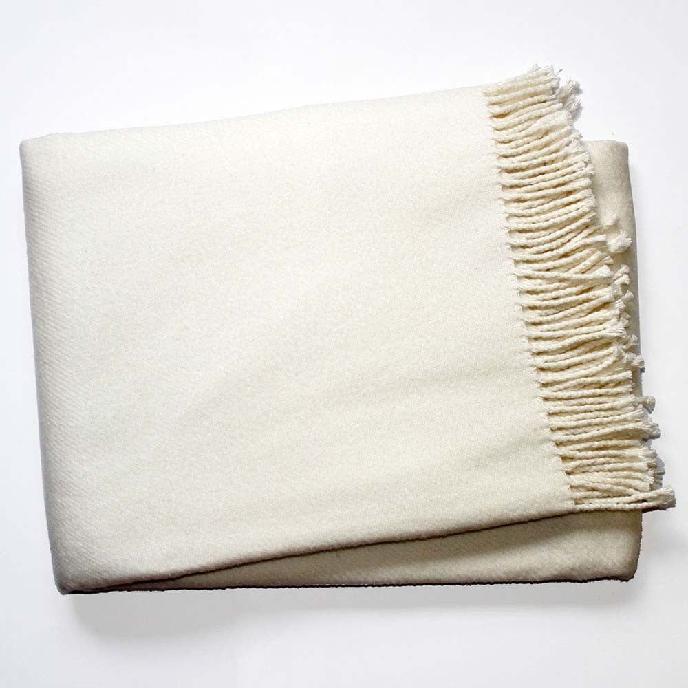 Krémovobiela deka s podielom bavlny Euromant Basics, 140 × 160 cm - Bonami.sk
