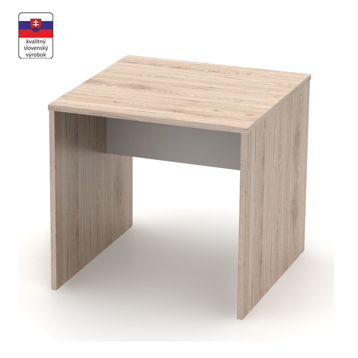 Písací stôl Rioma Typ 17 - san remo / biela - nabbi.sk