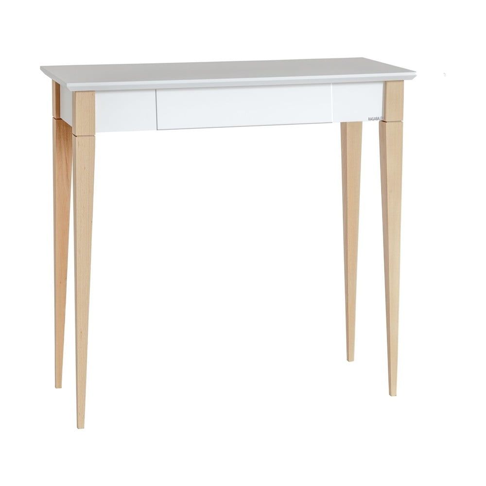 Biely pracovný stôl Ragaba Mimo, šírka 65 cm - Bonami.sk