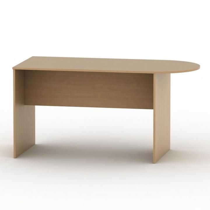Kancelársky stôl s oblúkom TEMPO AS NEW 022 Tempo Kondela Buk - dekorhome.sk