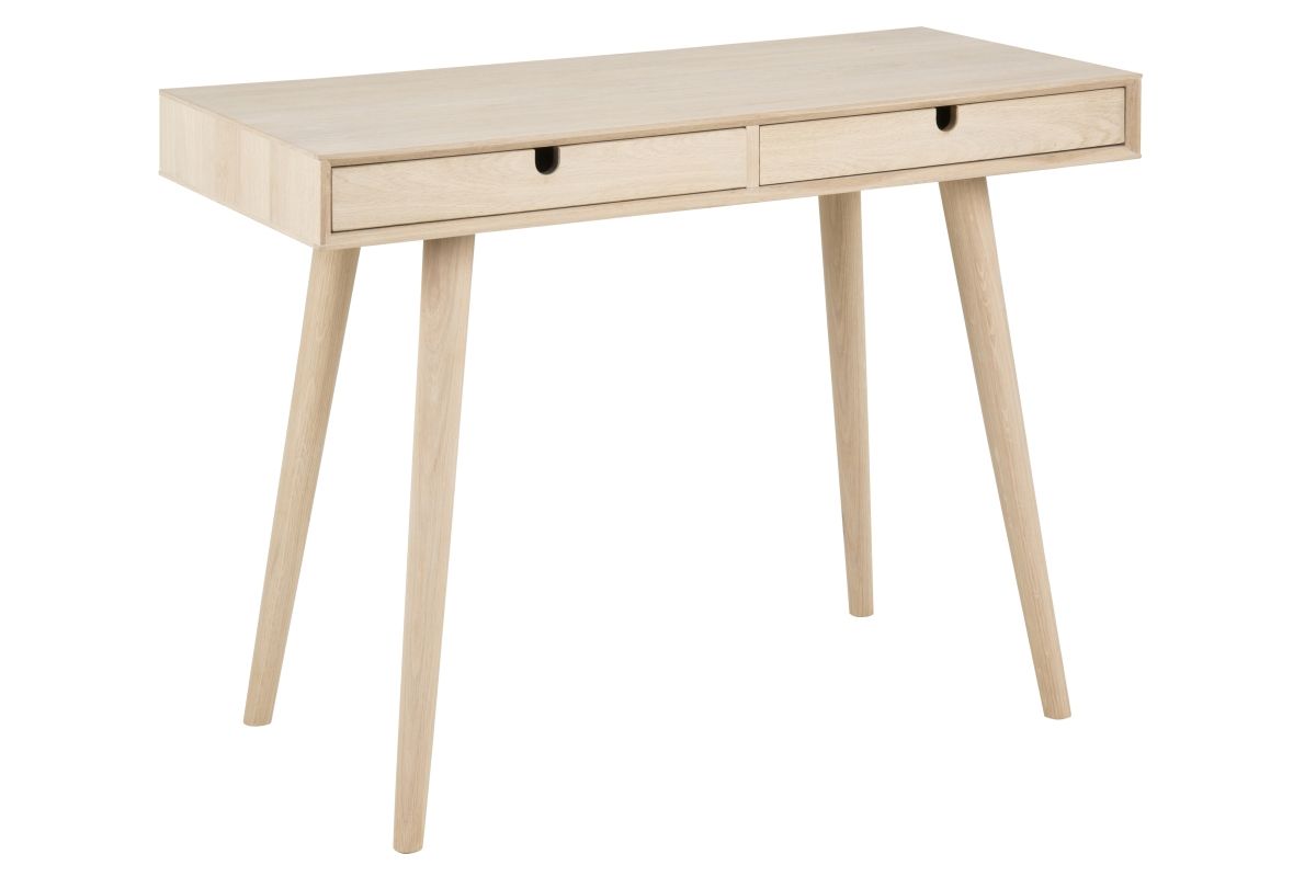 Dkton Dizajnový písací stôl Nadia 100 cm, dub - ESTILOFINA.SK
