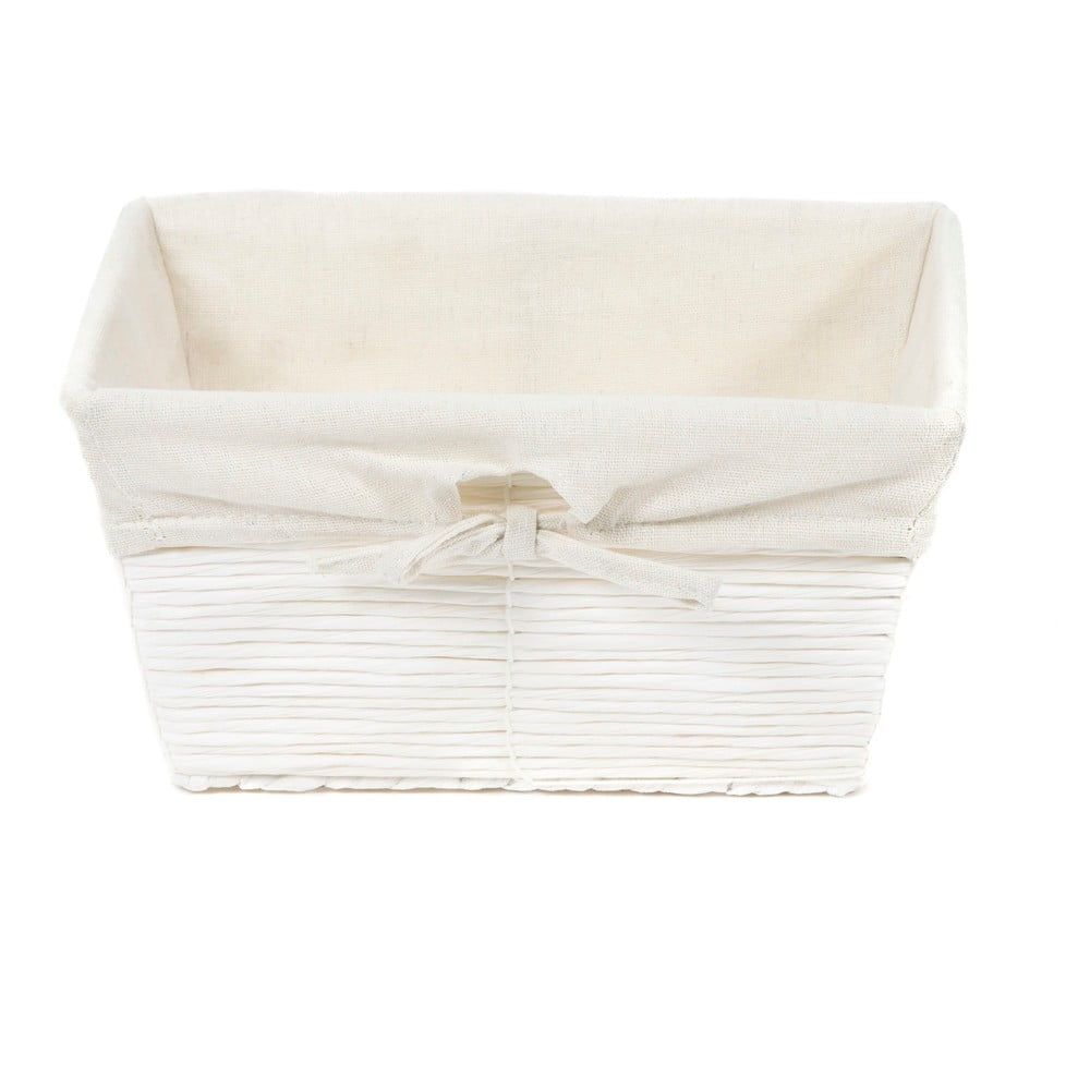 Biely úložný papierový košík Compactor Kimo Paper Basket, 26 x 14 cm - Bonami.sk