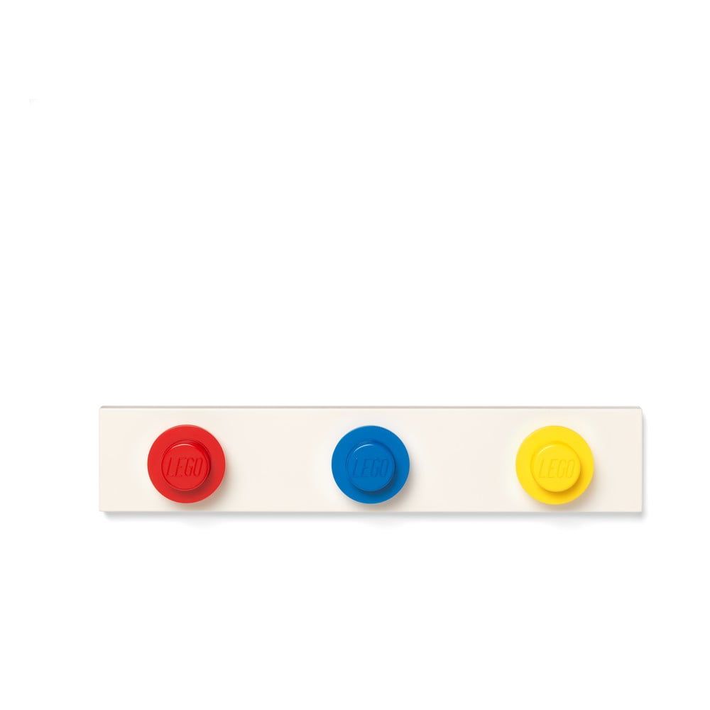 Nástenný vešiak v červenej, modrej a žltej farbe LEGO® - Bonami.sk