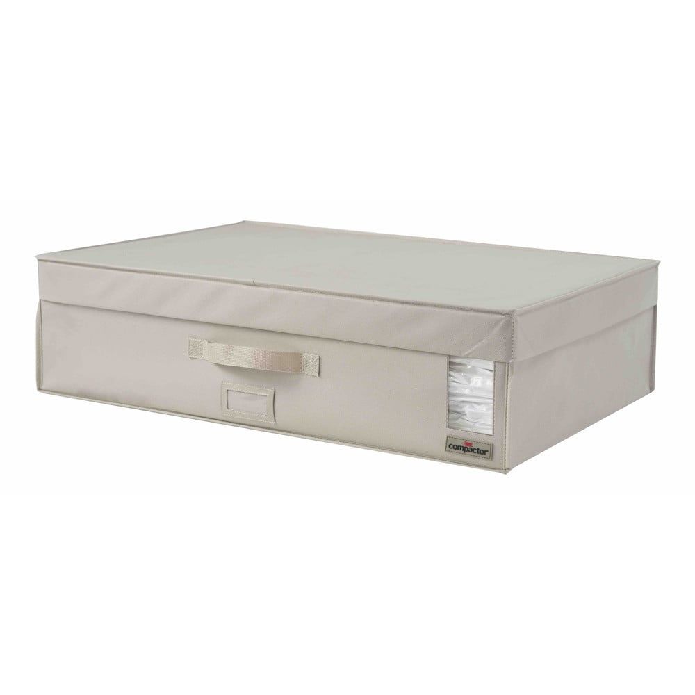 Béžový úložný box na oblečenie Compactor XXL Family, 72 x 19 cm - Bonami.sk