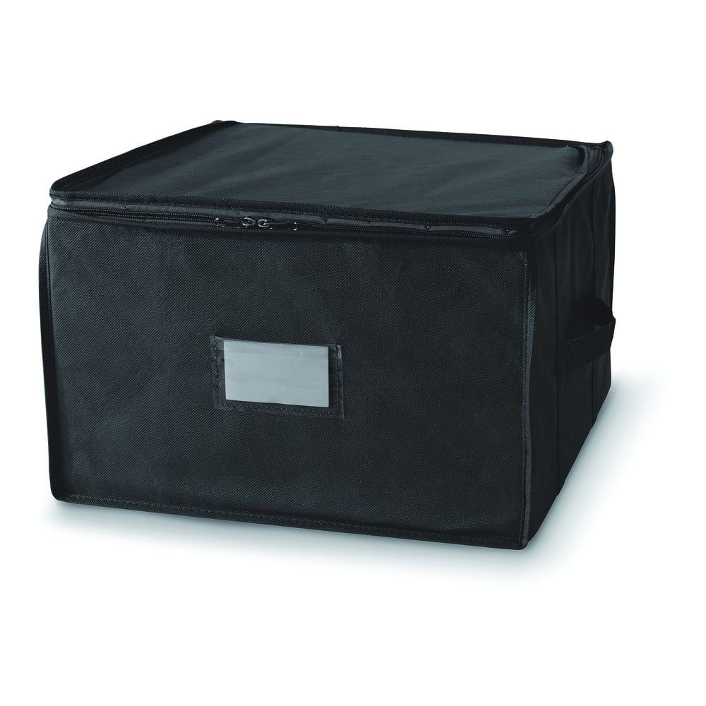 Čierny úložný box so zapínaním na zips Compactor Compress Pack, 125 l - Bonami.sk
