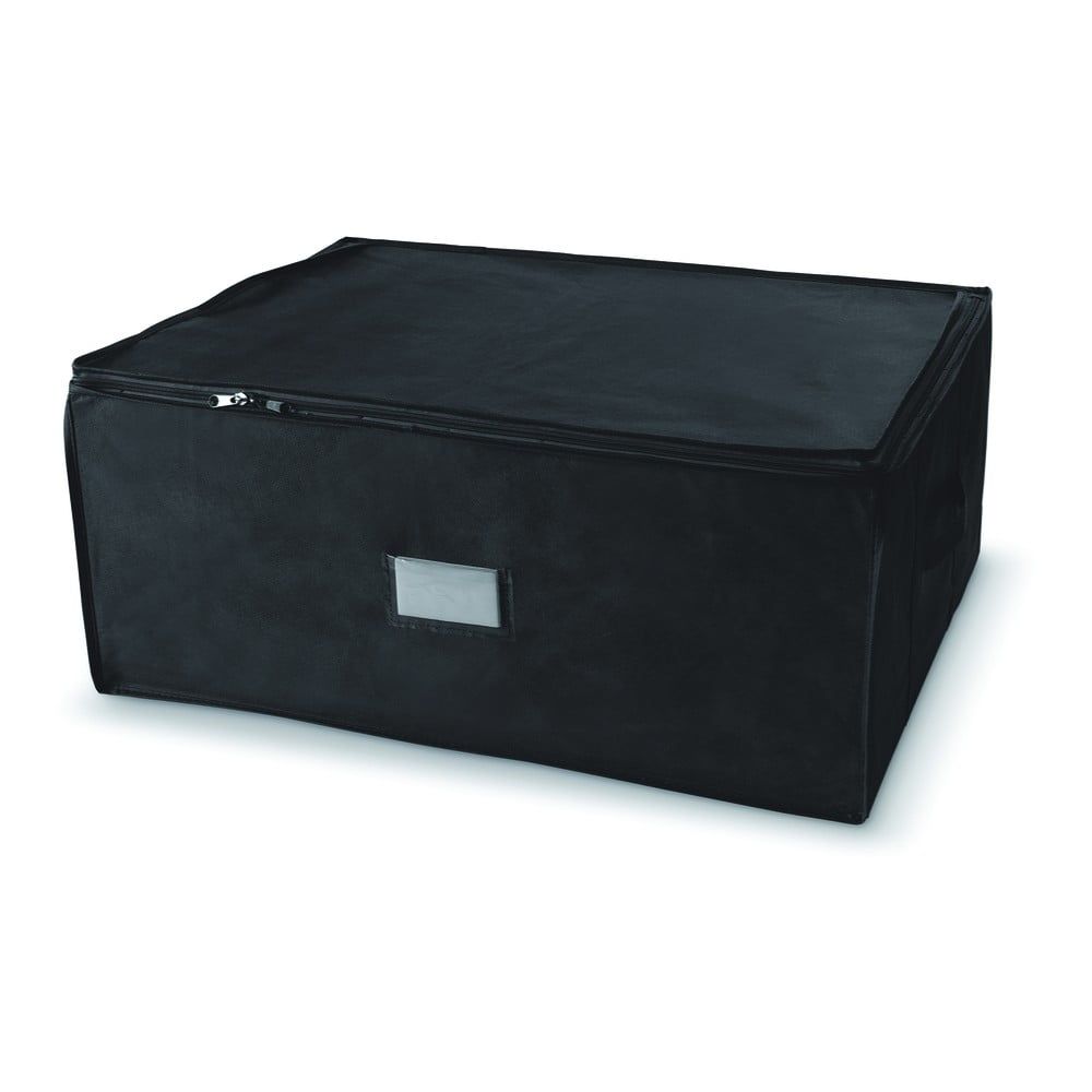 Čierny úložný box so zapínaním na zips Compactor Compress Pack, 210 l - Bonami.sk