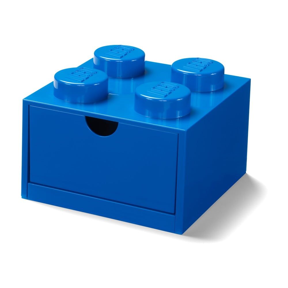 Modrý stolový box so zásuvkou LEGO®, 15 x 16 cm - Bonami.sk