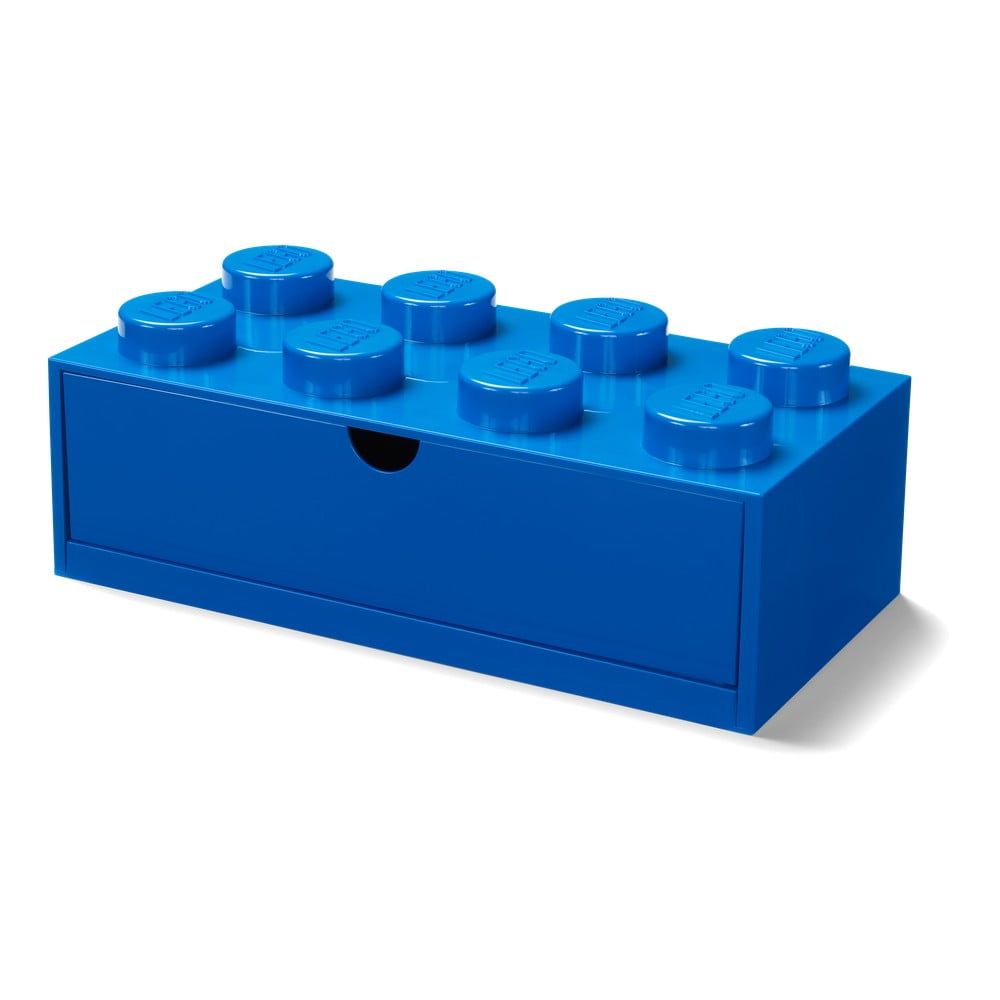 Modrý stolový box so zásuvkou LEGO®, 31 x 16 cm - Bonami.sk