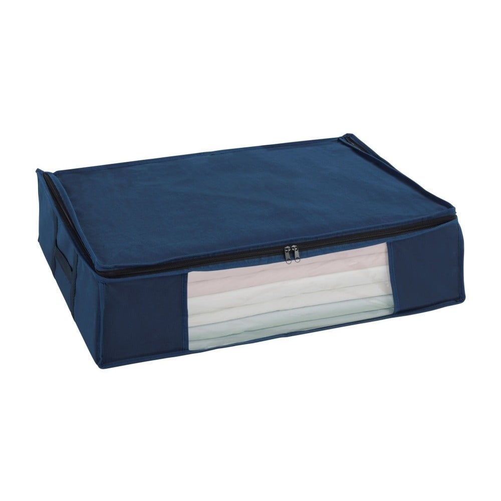 Modrý vákuový úložný box Wenko Air, 50 x 65 x 15 cm - Bonami.sk