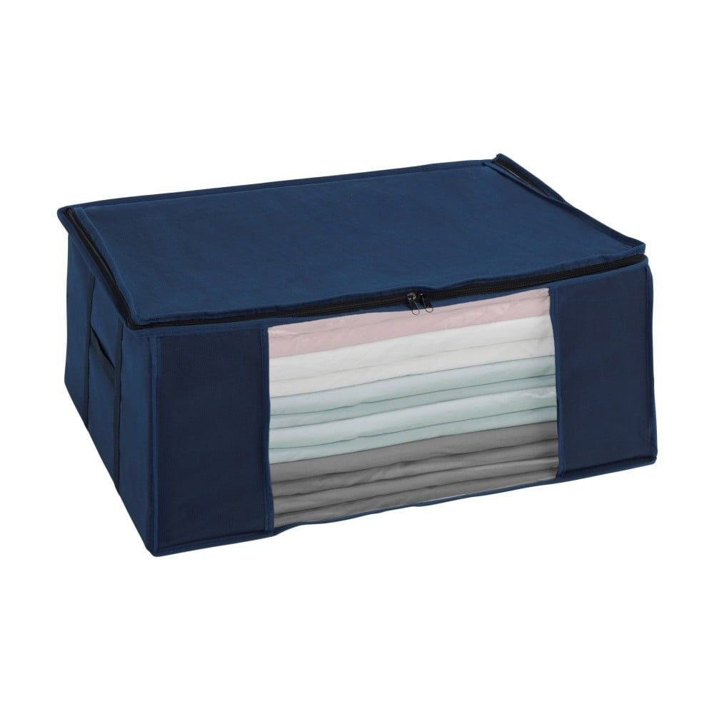 Modrý vákuový úložný box Wenko Air, 50 × 65 × 25 cm - Bonami.sk