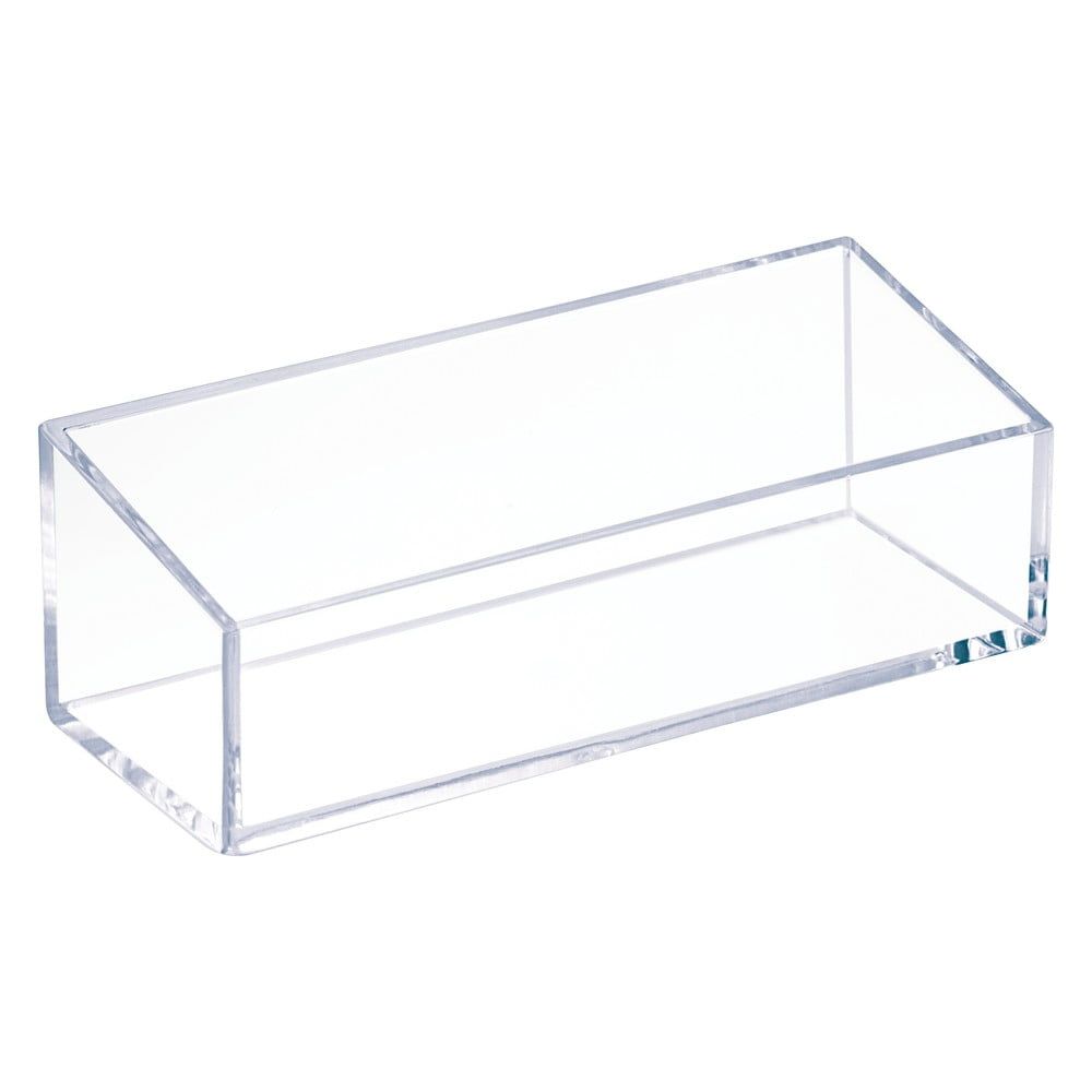 Priehľadný stohovateľný box iDesign Clarity, 15 x 6 cm - Bonami.sk