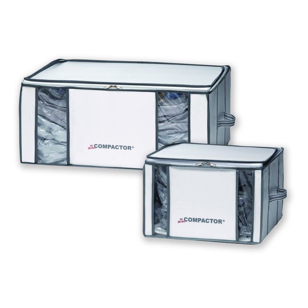 Sada 2 vakuových úložných boxov na oblečenie Compactor Life 3D Vacuum Bag - Bonami.sk