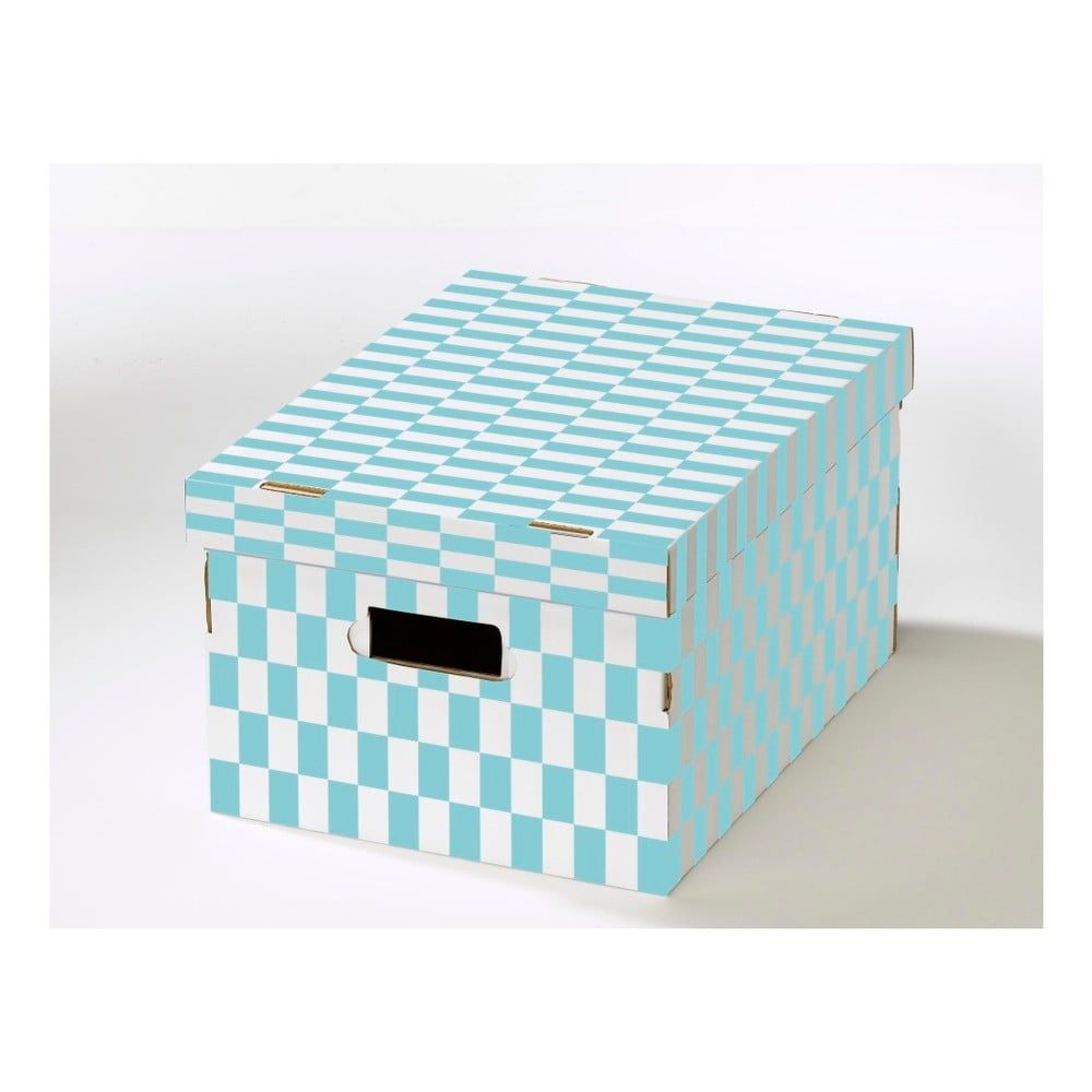 Sada 2 škatúľ s viečkom z vlnitej lepenky Compactor Joy, 40 × 31 × 21 cm - Bonami.sk