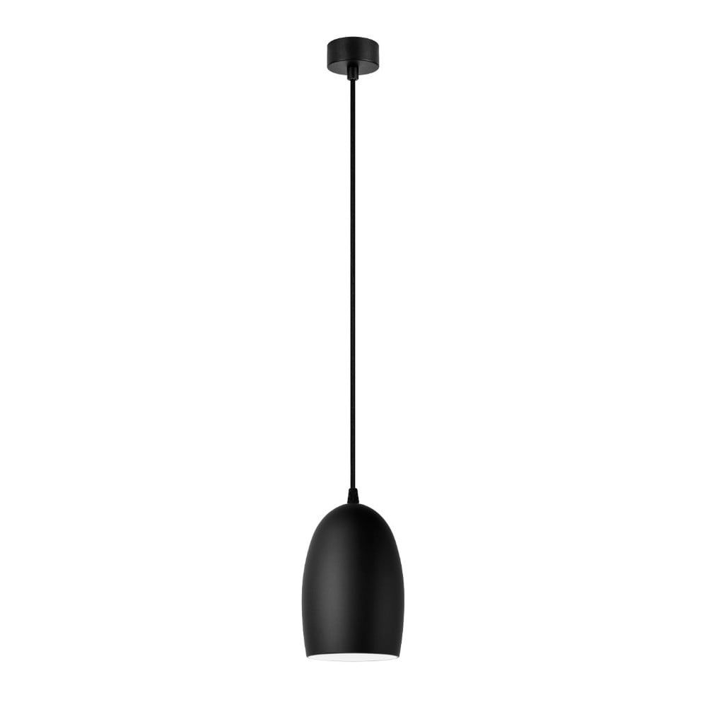 Čierne matné stropné svietidlo s čiernym káblom Sotto Luce Ume - Bonami.sk