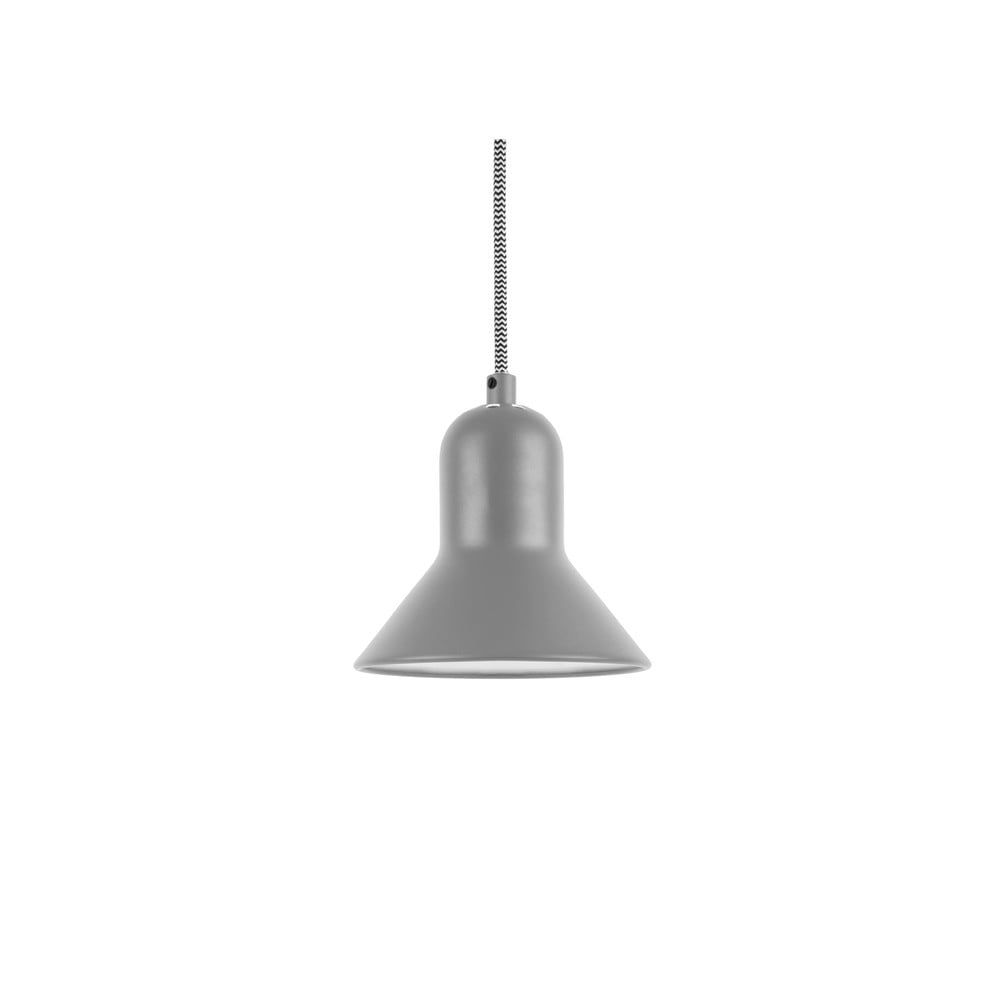 Sivé závesné svietidlo Leitmotiv Slender, výška 14,5 cm - Bonami.sk