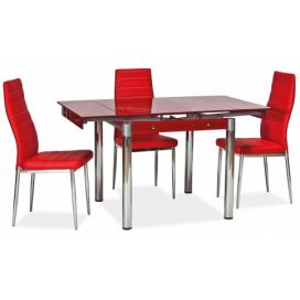 Jedálenské stoly a sety Červené