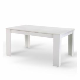 Jedálenský stôl 140x80 TOMY NEW biela Tempo Kondela