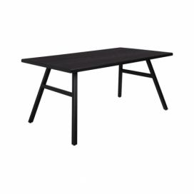 Čierny stôl Zuiver Seth, 220 x 90 cm