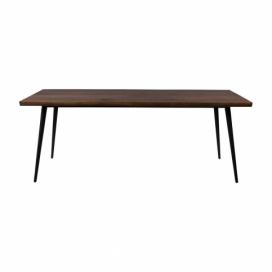 Jedálenský stôl z jaseňového dreva Ragaba Contrast, 180 x 90 cm
