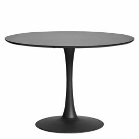 Bistro stôl štvorcový hnedá / čierna Dekorhome 60x60x75 cm