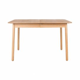 Rozkladací jedálenský stôl Zuiver Glimpse, 120 × 80 cm