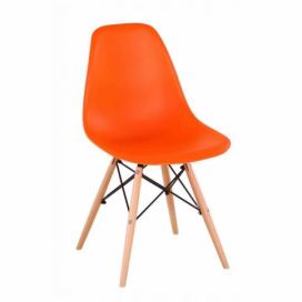 Jedálenská stolička Oranžové