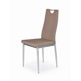 Jedálenská stolička K202 Halmar Cappuccino
