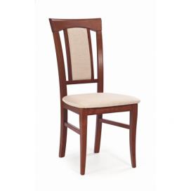 Jedálenská stolička Konrad - čerešňa antická / svetlohnedá