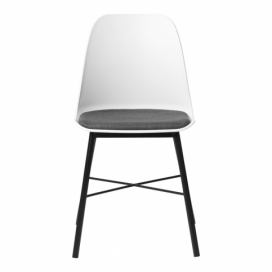 Súprava 2 bielo-sivých stoličiek Unique Furniture Whistler