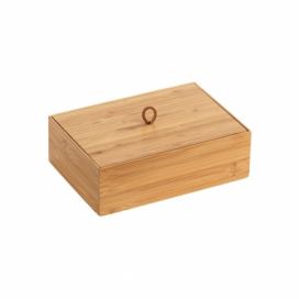 Bambusový box s vekom Wenko Terra, šírka 22 cm