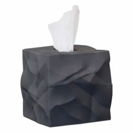 Čierny box na vreckovky Essey Wipy Cube