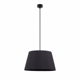 Čierne závesné svietidlo Sotto Luce Kami, ∅ 36 cm