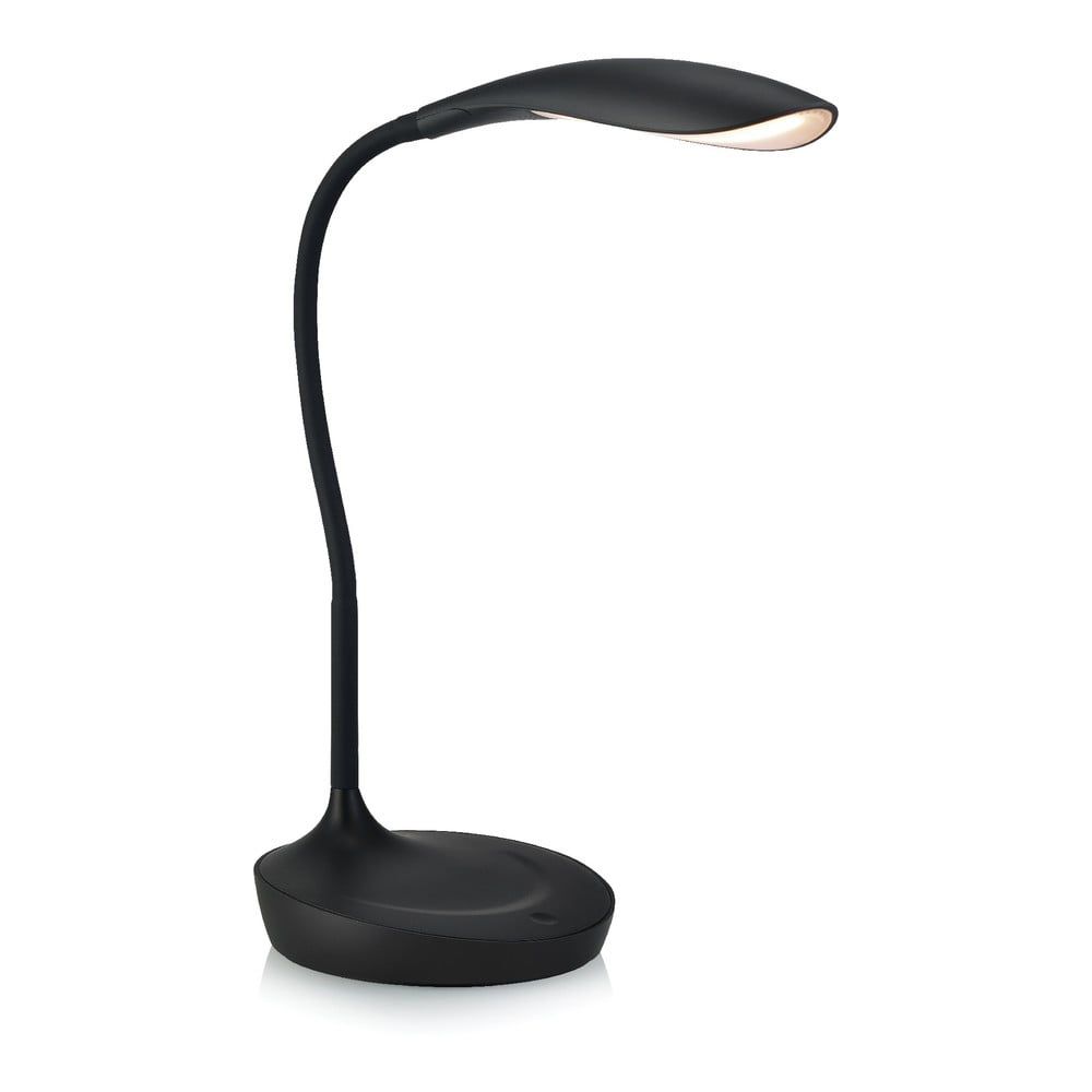 Čierna stolová lampička s USB portom Markslöjd Swan - Bonami.sk