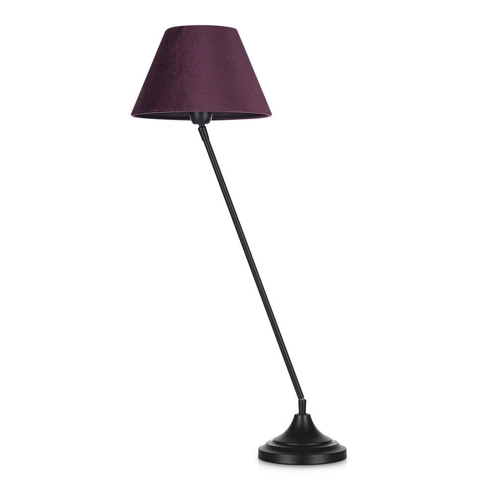 Čierno-fialová stolová lampa Markslöjd Garda - Bonami.sk