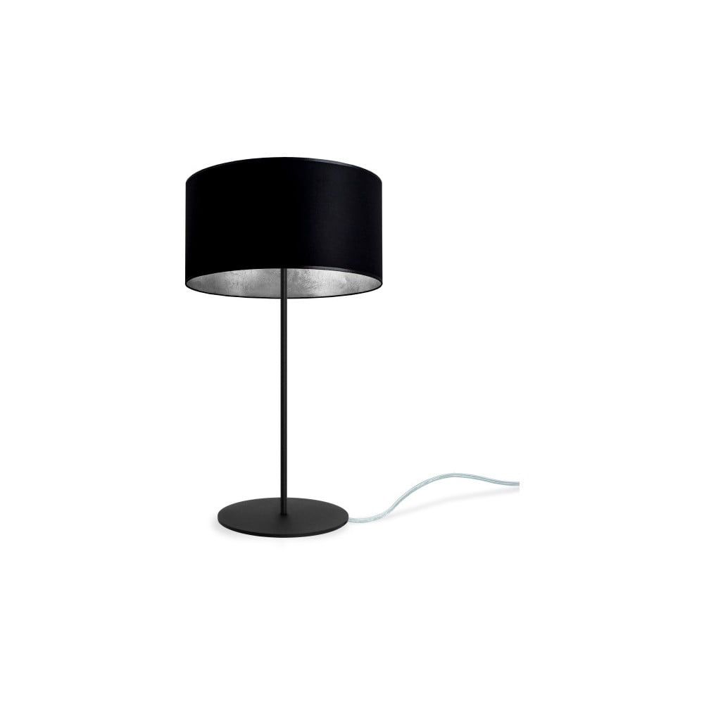Čierno-strieborná stolová lampa Sotto Luce MIKA M 1T - Bonami.sk