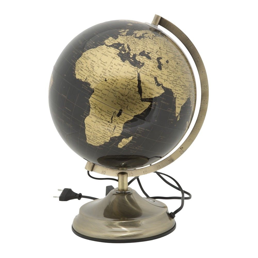 Stolová lampa v tvare glóbusu Mauro Ferretti Globe Bronze, ø 25 cm - Bonami.sk