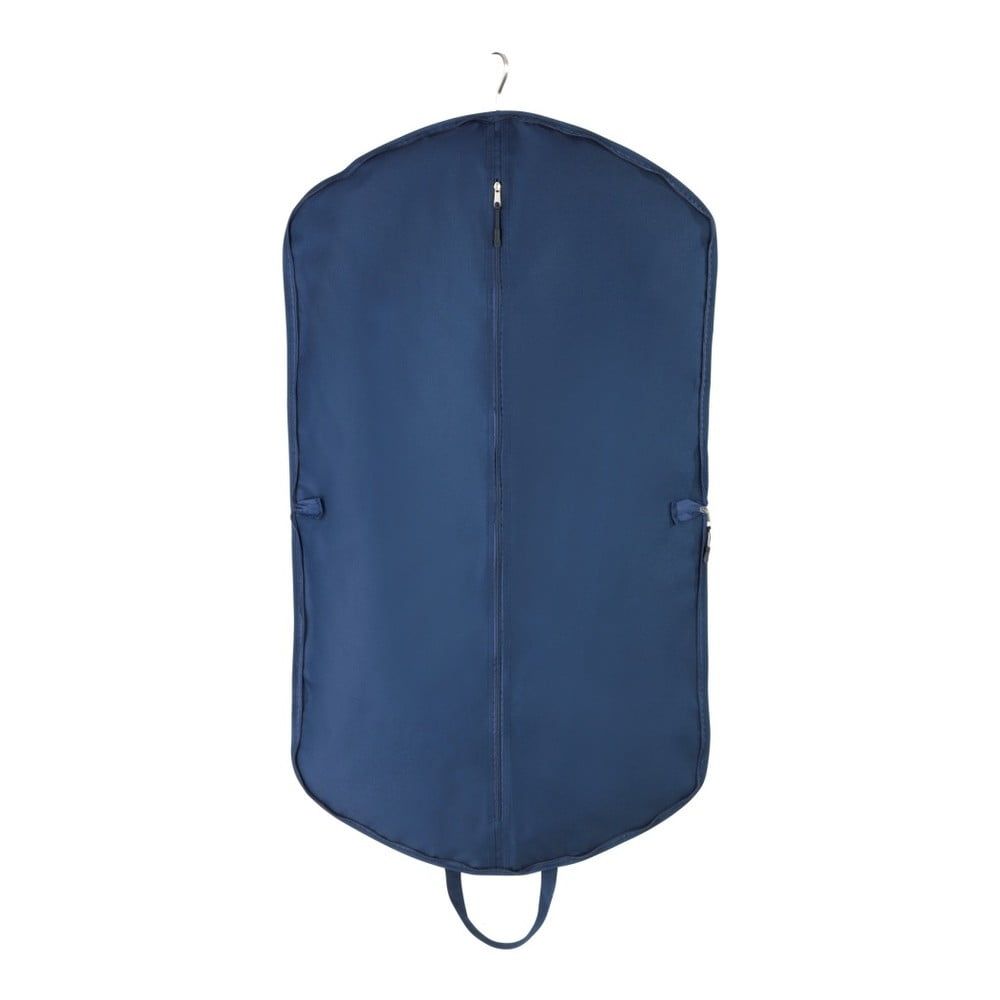 Modrý obal na oblek s taškou na topánky vreckami Wenko Business - Bonami.sk