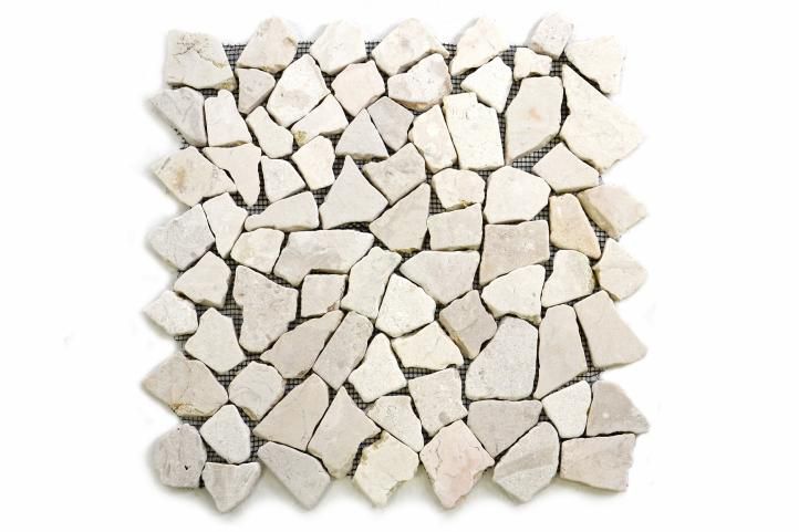Divero Garth 604 mramorová mozaika krémová - 1 m2 - Kokiskashop.sk
