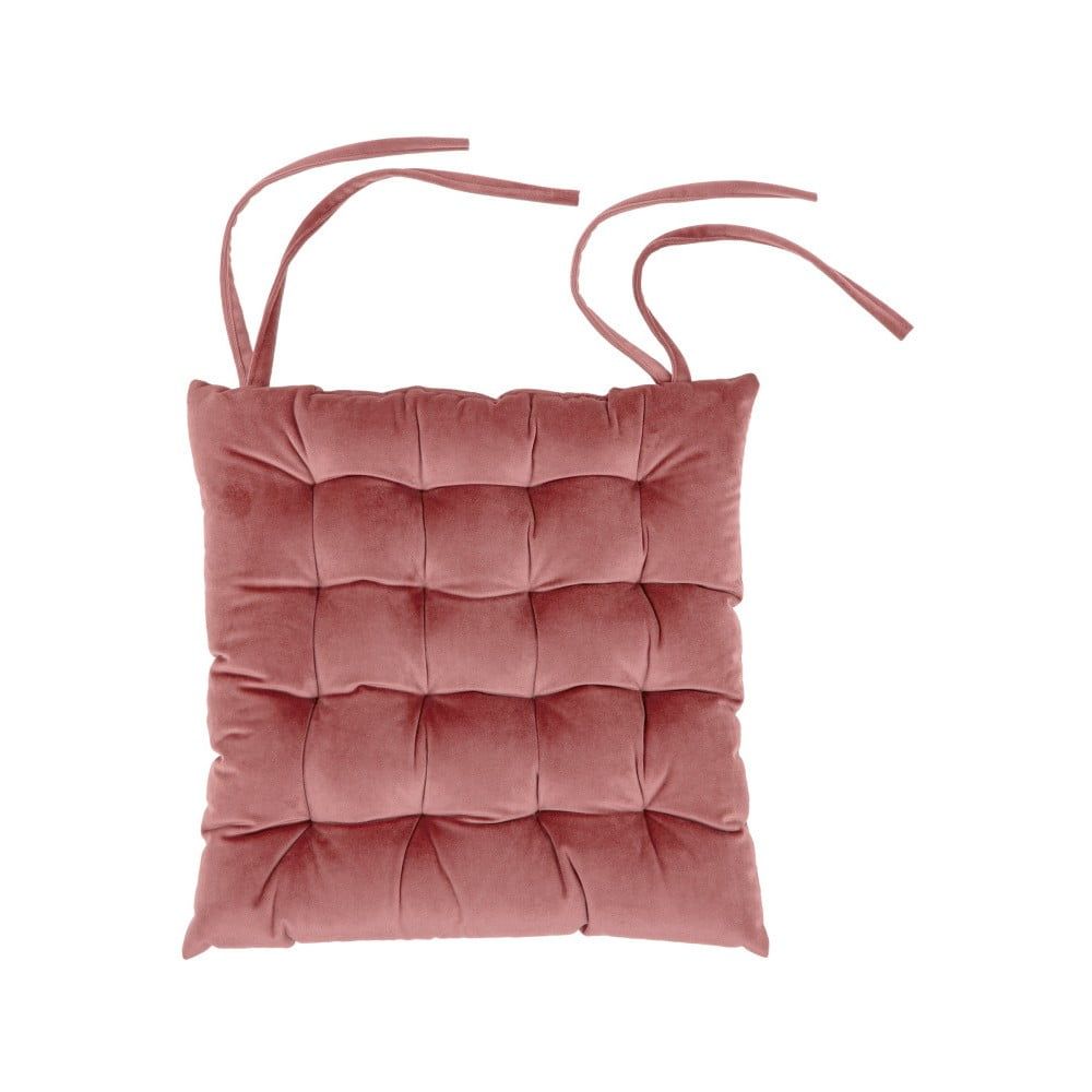 Ružový vankúš na sedenie Tiseco Home Studio Chairy, 37 x 37 cm - Bonami.sk