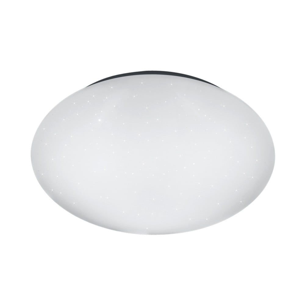 Biele guľaté stropné LED svietidlo Trio Putz, priemer 27 cm - Bonami.sk
