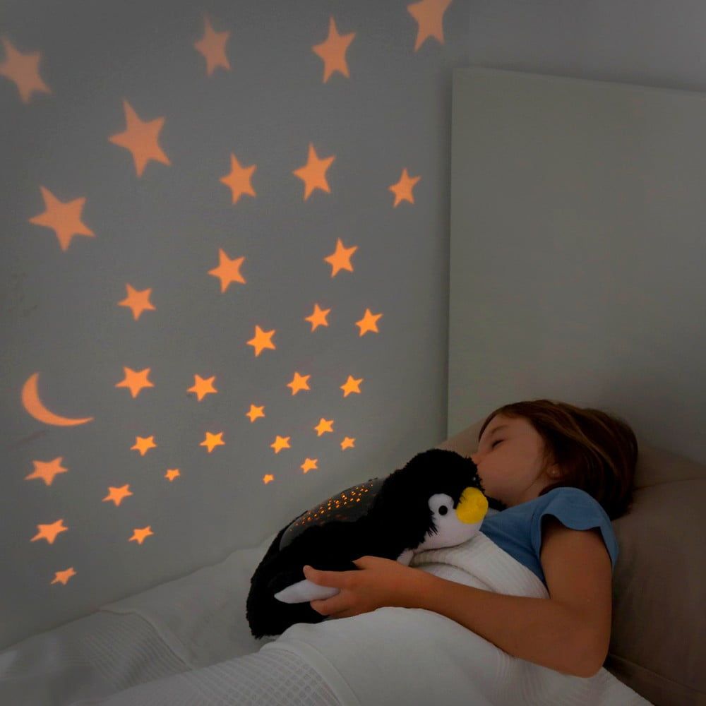 Detský plyšový LED projektor InnovaGoods Penguin - Bonami.sk