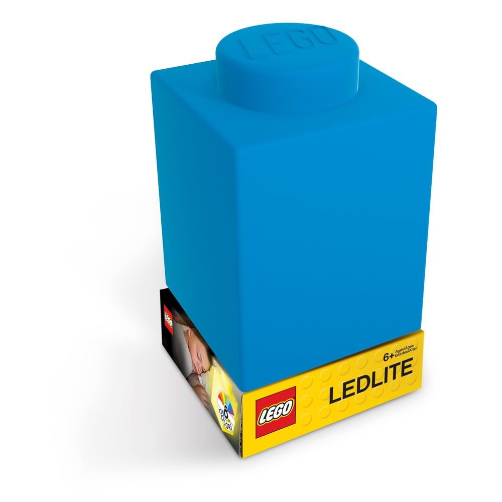 Modré silikónové nočné svetielko LEGO® Classic Brick - Bonami.sk