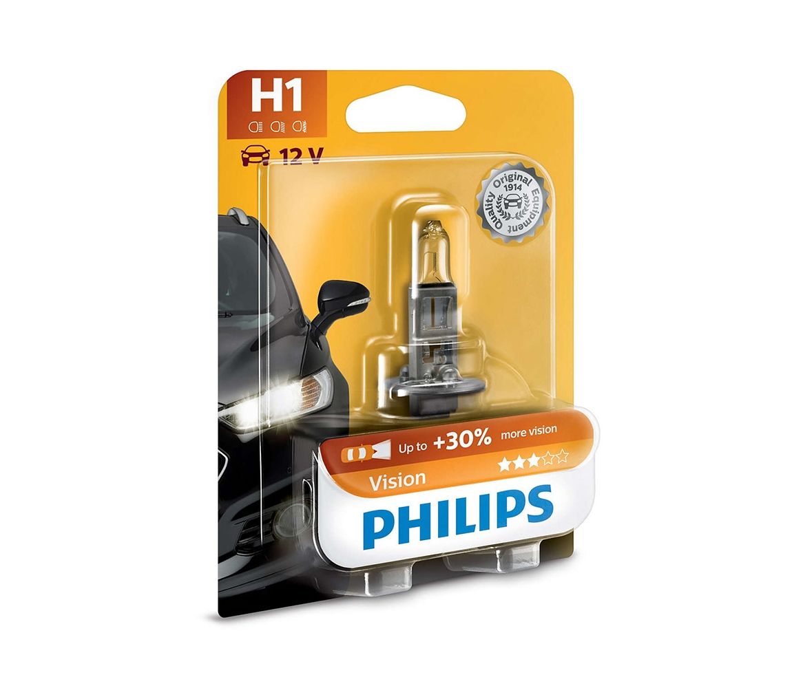Philips Autožiarovka Philips VISION 12258PRB1 H1 P14,5s/55W/12V  - Svet-svietidiel.sk