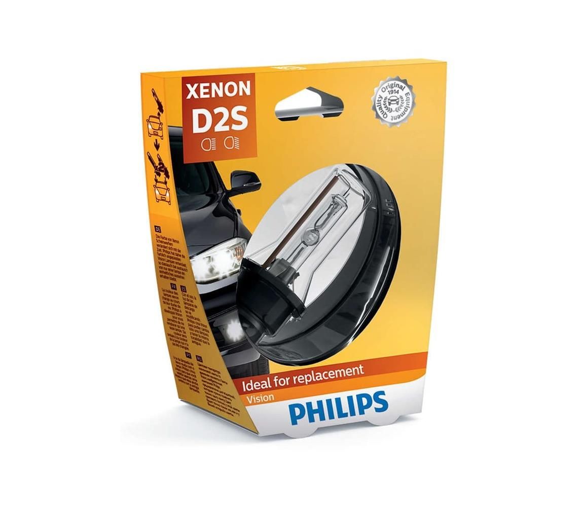Philips Xenónová autožiarovka Philips XENON VISION 85122VIS1 D2S 35W/12V 4600K  - Svet-svietidiel.sk