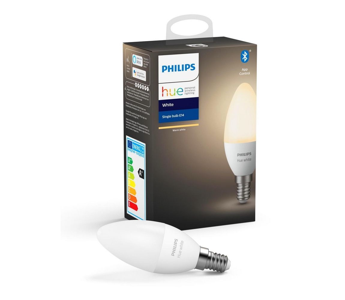 Philips LED Stmievateľná žiarovka Philips Hue WHITE E14/5,5W/230V 2700K  - Svet-svietidiel.sk